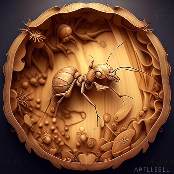 3D модель Pheidole aelloea (STL)